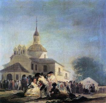 Francisco De Goya : Pilgrimage to the Church of San Isidro